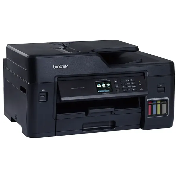  Brother MFC T4500DW - All in One Color Inkjet Printer - Automatic Duplex Printing - WiFi - Black 