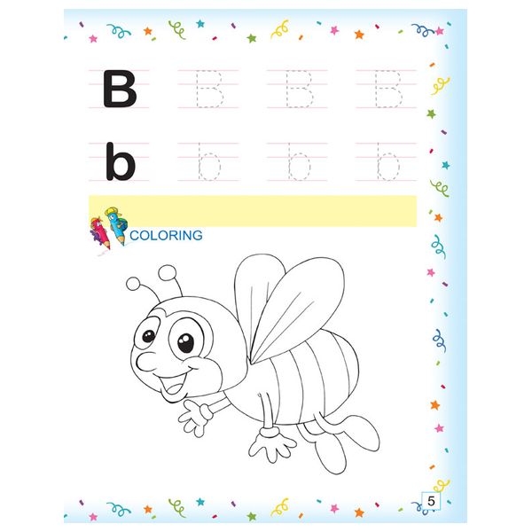 Dar Al-Buraq English Letters Read and Write - 4-7 y