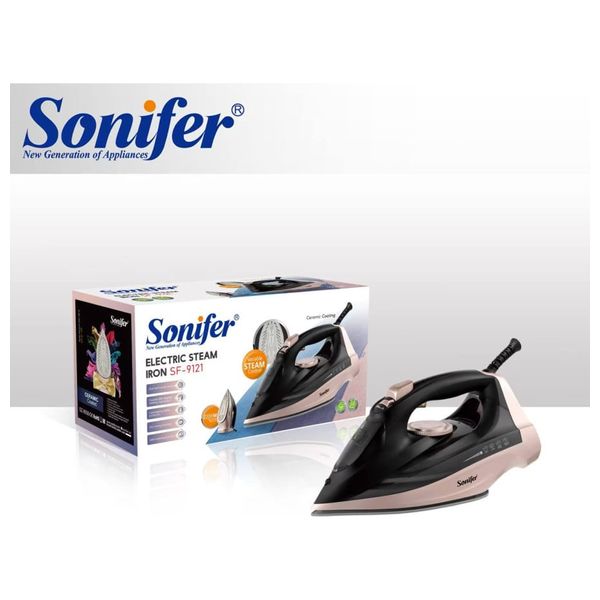  Sonifer - Electric Steam Iron - 2200W - Black 