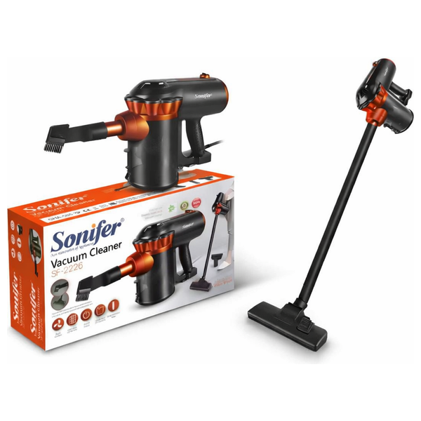  مكنسة كهربائية سونيفر محمولة - 600 واط - SF-2226 - اسود 