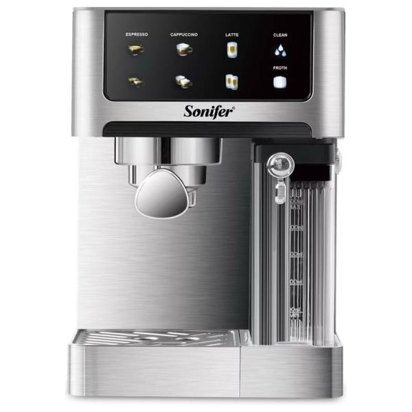 Sonifer Espresso Coffee Maker - 1350W - Silver