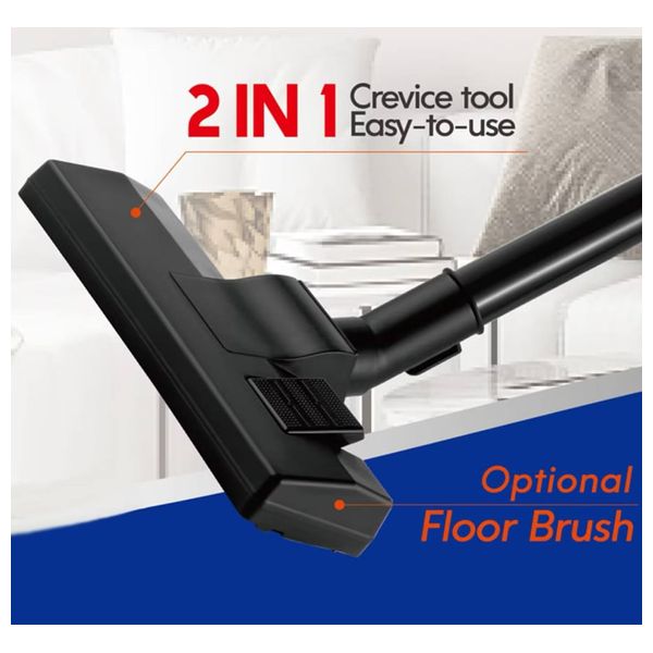  مكنسة تنظيف يدوية سونيفر - SF-2245 - 800 واط - اسود 