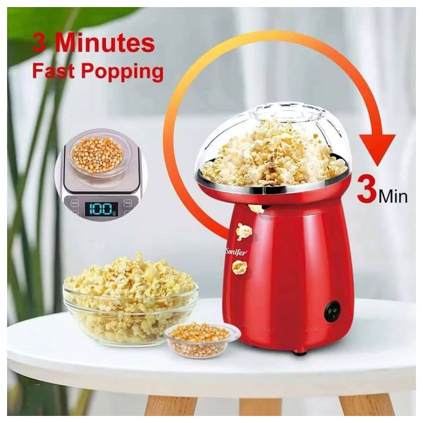 Sonifer SF-4014 - Popcorn Maker - Red