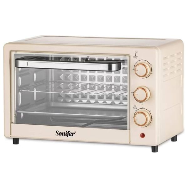  فرن كهربائي سونيفر - بقوة 1100 واط - 18 لتر - بيجي 