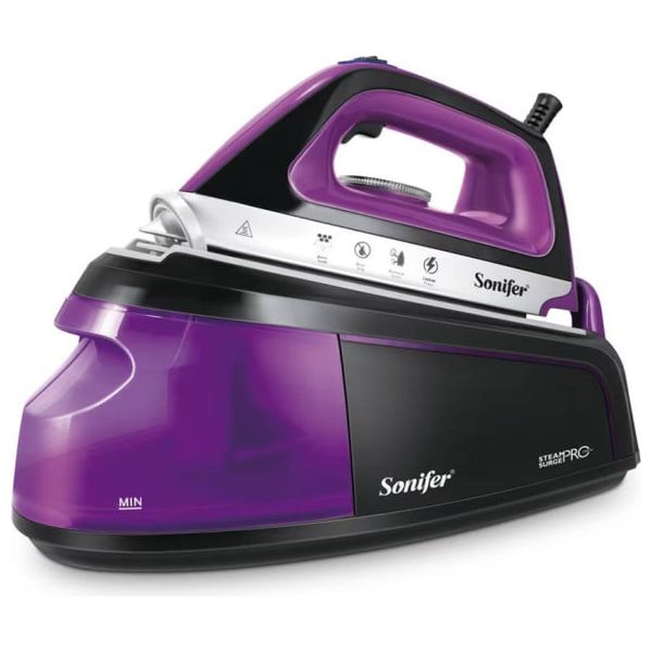  سونيفر مكواة بخارية - 1.2 لتر - 2400 واط - SF-9053 - بنفسجي 