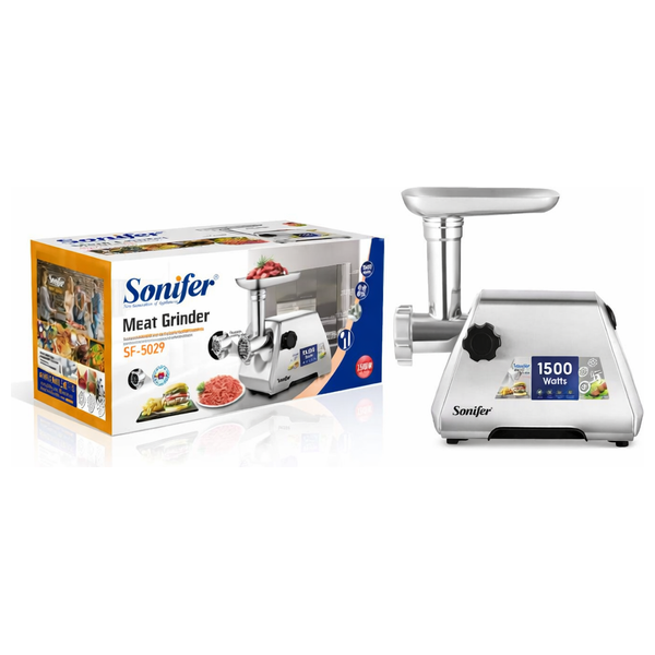  سونيفر مفرمة لحوم - 1500 واط - SF-5029 - أبيض 