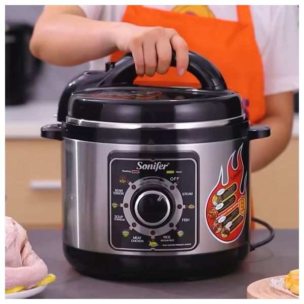  Sonifer SF-4009 - Electric Pressure Cooker - 6L - 1000W - Black 