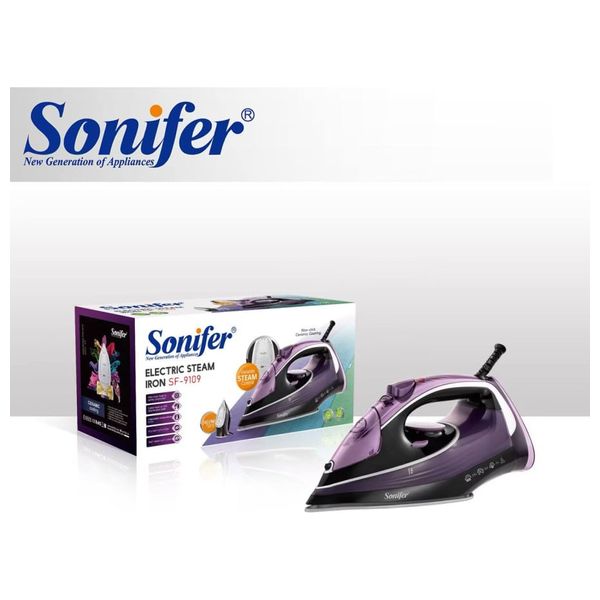  مكواة بخارية سونيفر - بقوة 2400 واط - ماروني 