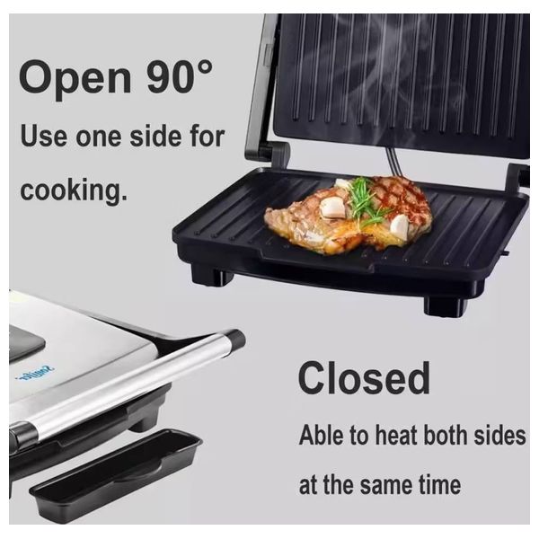  Sonifer SF-6012 - Electric Grill - Silver 