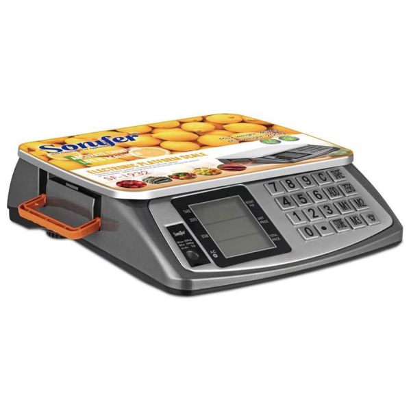 سونيفر ميزان إلكتروني رقمي - SF-1932 - رمادي