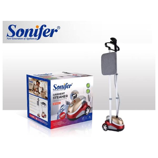  سونيفر مكواة بخار عامودية - 2000 واط - SF-9103 - احمر 