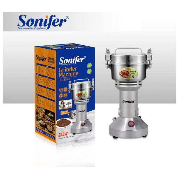 مطحنة كهربائية سونيفر - 950 واط - بسرعة 28000 دورة / دقيقة - سلفر