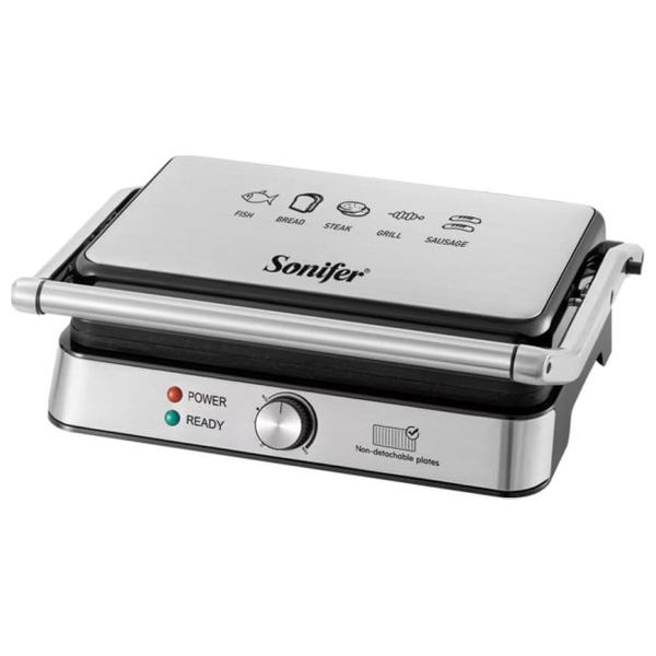 Sonifer - Electric Grill - 1800W - Silver