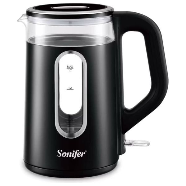 Sonifer - Electric Kettle - 1.7 L - 2200 W - Black