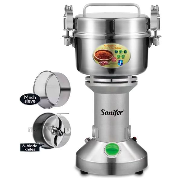 Sonifer - Electric Grinder - 1800 watts - Silver