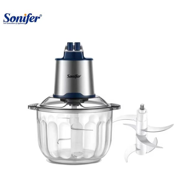  Sonifer SF-8123 - Food Chopper - 4L - 600W - Silver 