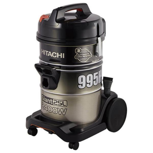  Hitachi CV-995HC - Drum Vacuum Cleaner - 2400 W - Gold 