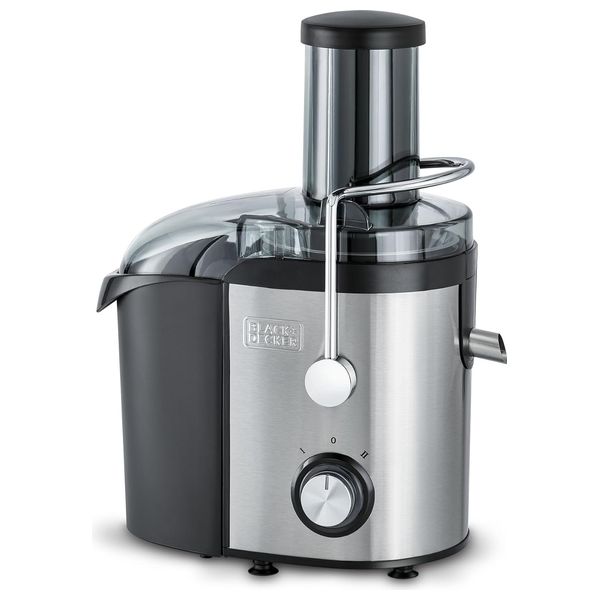 Black & Decker JE800-B5 - Juicer - 800 W - Silver