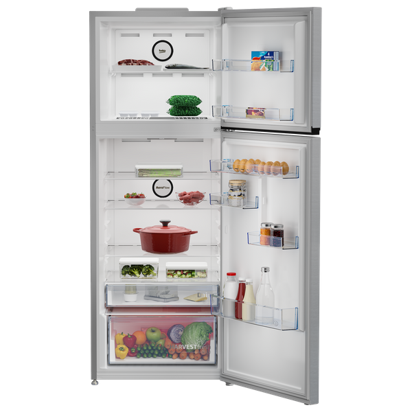 Beko B3RDNE61HXB - Conventional Refrigerator - 13 ft - Silver
