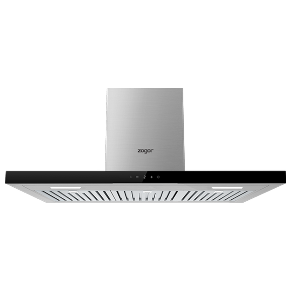 Zogor DTZ9700B - 90cm - Cooker Hood - Stainless Steel