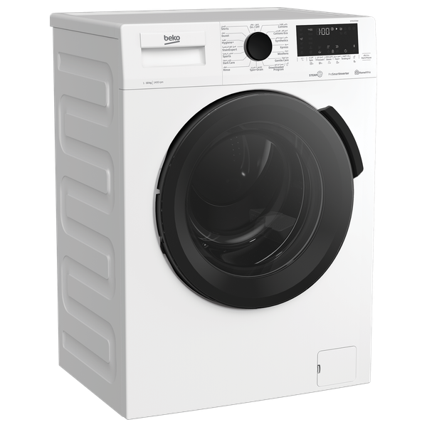  Beko WTE10726W -10Kg - 1400RPM - Front Loading Washing Machine - White 