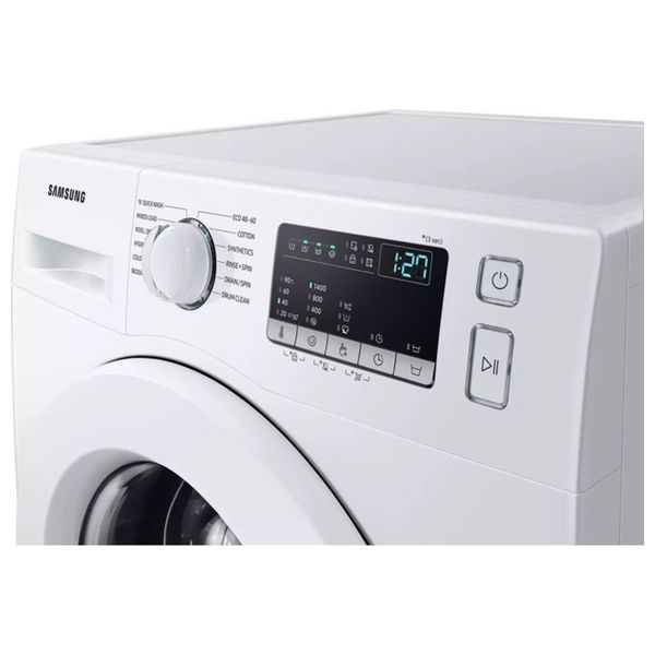 غسالة سامسونج فتحة امامية - 8 كغم - 1400 دورة بالدقيقة - WW80T4040EE - ابيض