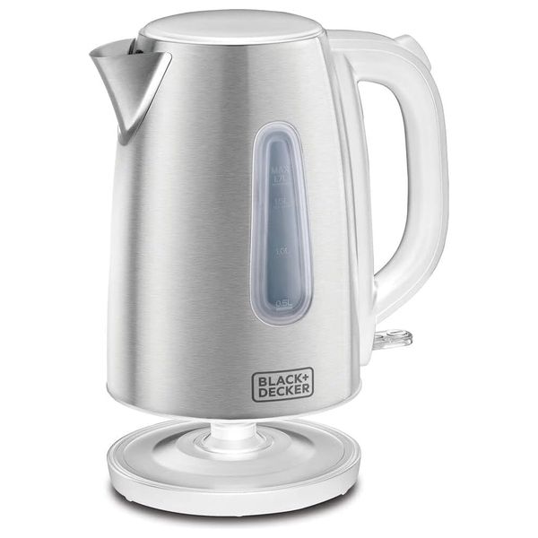 Black & Decker JC454-B5 - Electric Kettle - 1.7 L - 2200 W - Silver