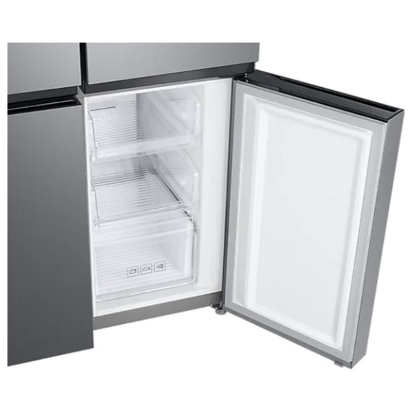 Samsung RF48A4010M9 - 19ft - French Door Refrigerator - Silver