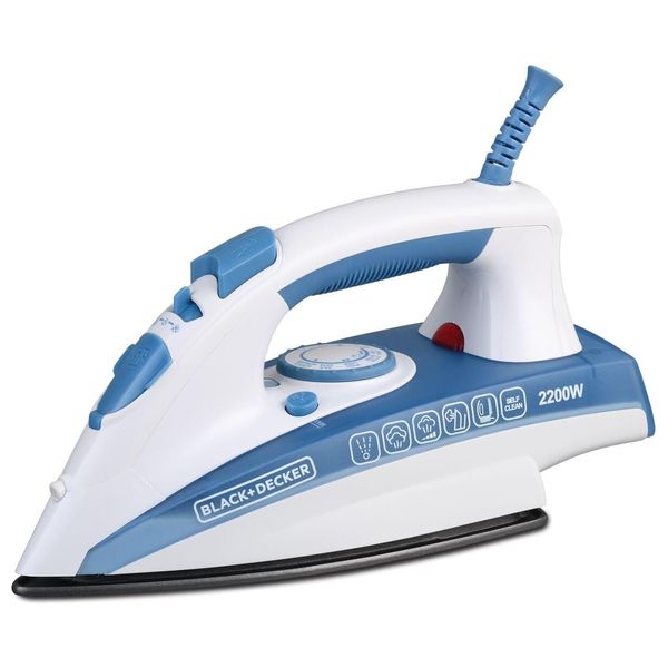 مكواة بخارية بلاك اند ديكر- 2000 واط - X2000-B5 - أزرق