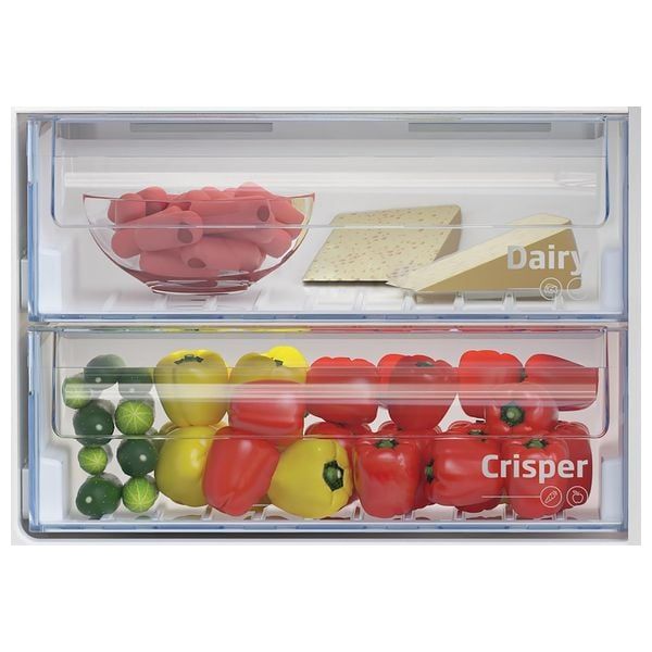  ثلاجة بيكو بابين - 11 قدم - BCN130 - ابيض 