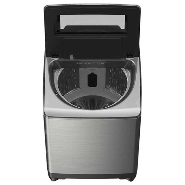  غسالة هيتاشي فتحة علوية - 22 كغم - 630 دورة بالدقيقة - SF-P220ZFV - سلفر 