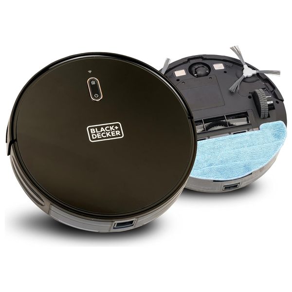  مكنسة وممسحة بلاك اند ديكرروبوت - 500 مل - BRVA425B00-B5 - أسود 