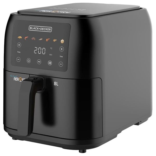 Black & Decker SAF80-B5 - Air Fryer - 8 L - Black