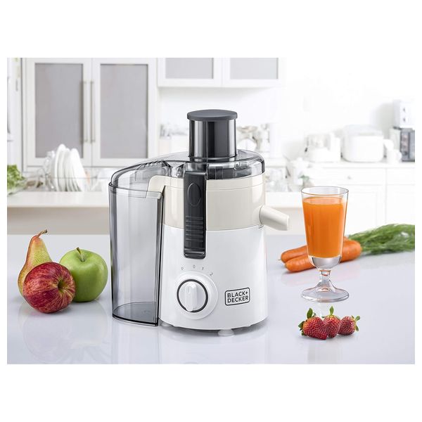 Black & Decker JE250-B5 - Juicer - 250 W - White