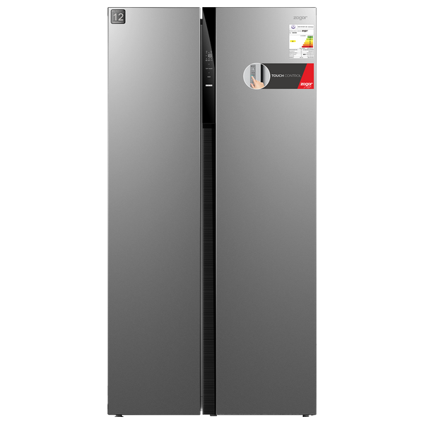  Zogor RZ690X - French Door Refrigerator -19ft - Stainless Steel 