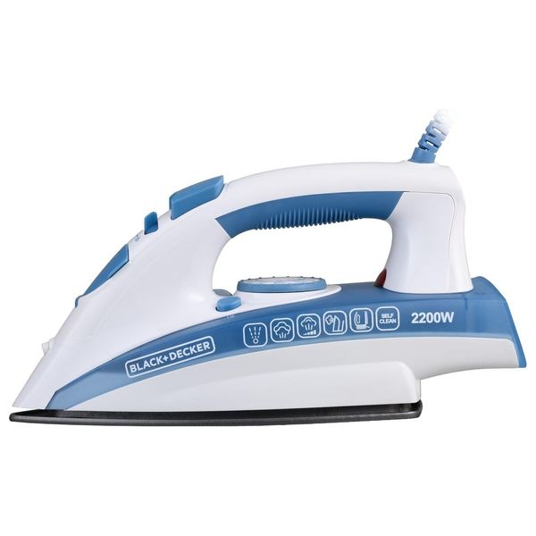 مكواة بخارية بلاك اند ديكر- 2000 واط - X2000-B5 - أزرق