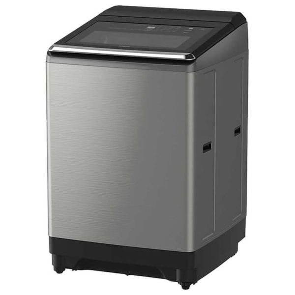 غسالة هيتاشي فتحة علوية - 22 كغم - 630 دورة بالدقيقة - SF-P220ZFV - سلفر 