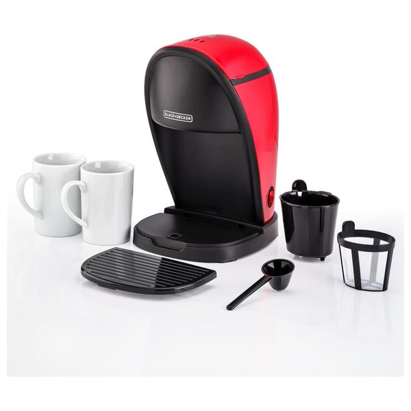 Black & Decker DCM48 - Coffee Maker - 450 W - Red