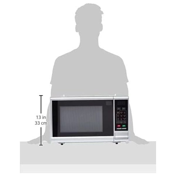  مايكرويف مع شواية بلاك اند ديكر- 30 لتر- 1000 واط - MZ3000PG-B5 - سلفر 