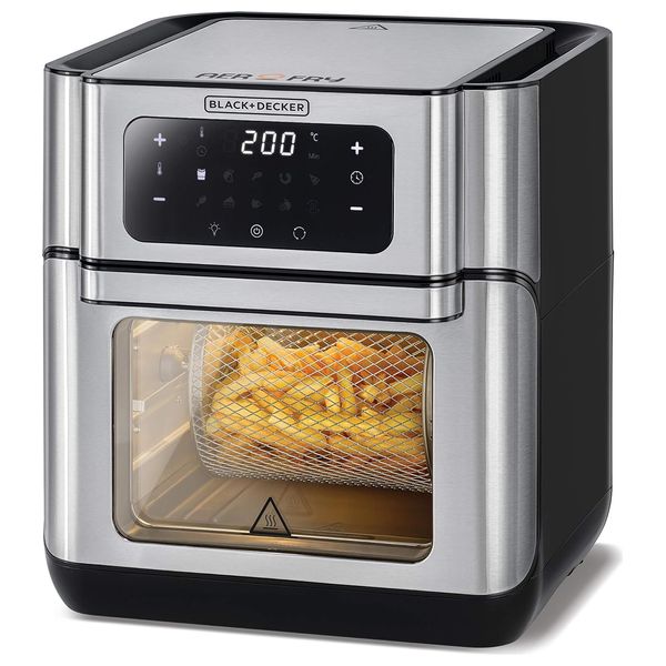 Black & Decker AOF100-B5 - Air Fryer - 12 L - Silver