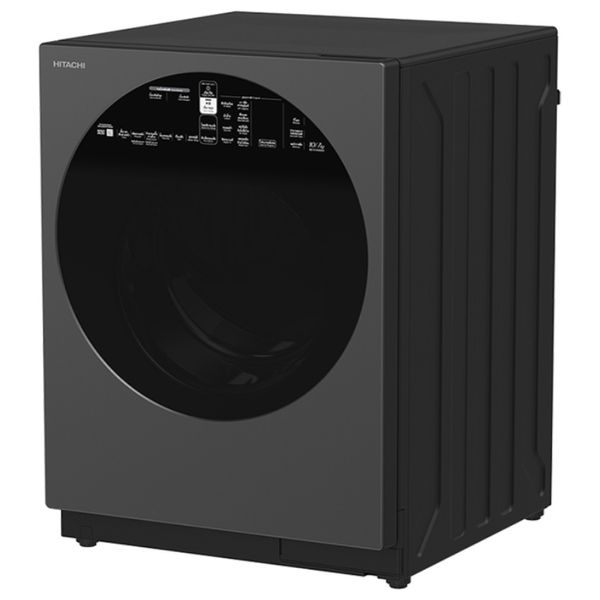 Hitachi BD-D100XGV-3CQ - 10/7 Kg - 1600RPM - Front Loading Washing Machine & Dryer - Gray