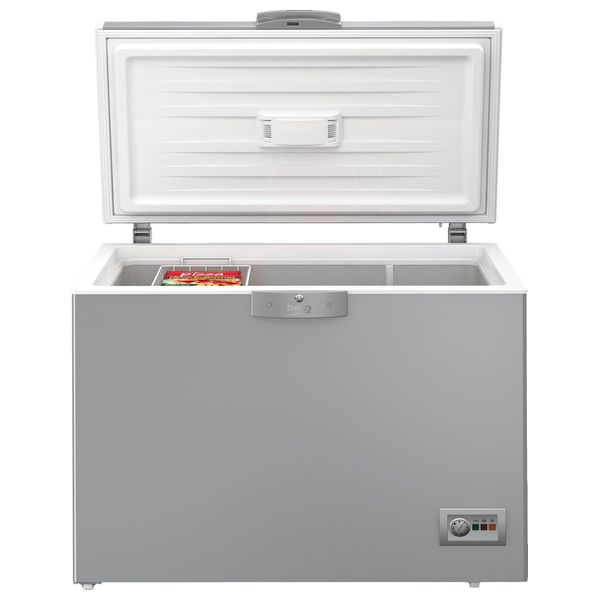  Beko CF-HSM30061S - 11ft - Chest Freezer - Silver 