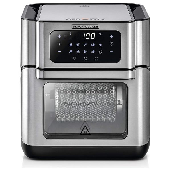 Black & Decker AOF100-B5 - Air Fryer - 12 L - Silver