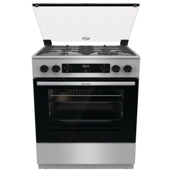  Gorenje GK6C62XA - 4 Burners - Gas Cooker - Stainless Steel 