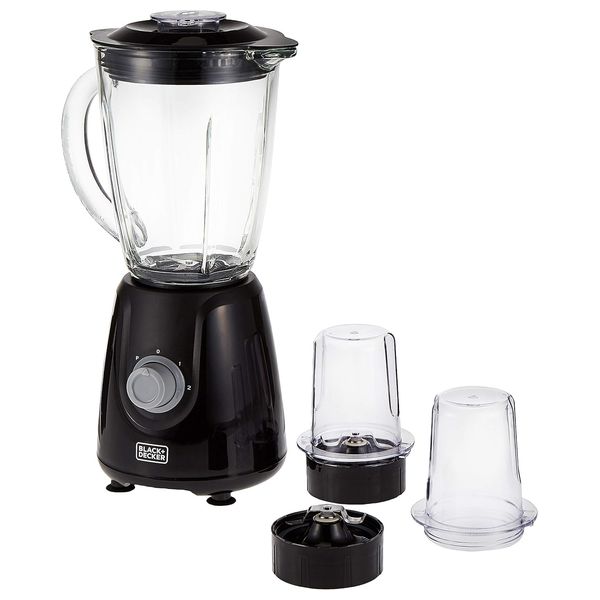  خلاط بلاك اند ديكر- 1.5 لتر- 400 واط - BX440G-B5 - أسود 