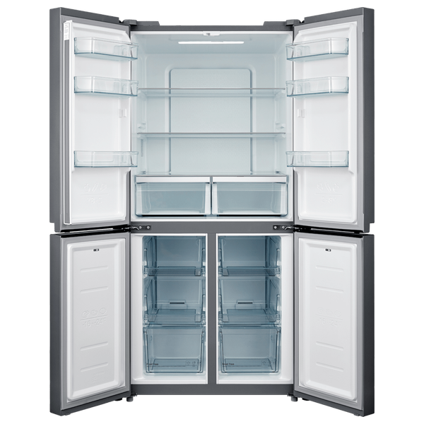 Zogor RZ630X - French Door Refrigerator -17ft - Stainless Steel 
