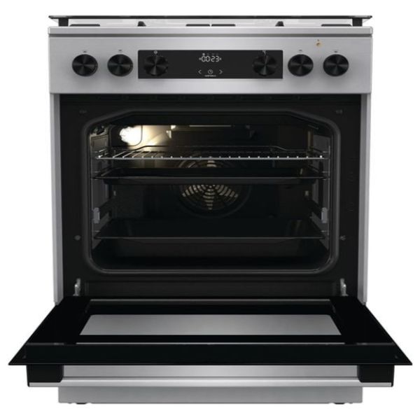  Gorenje GK6C62XA - 4 Burners - Gas Cooker - Stainless Steel 