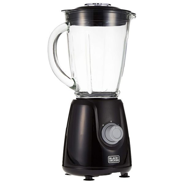  خلاط بلاك اند ديكر- 1.5 لتر- 400 واط - BX440G-B5 - أسود 