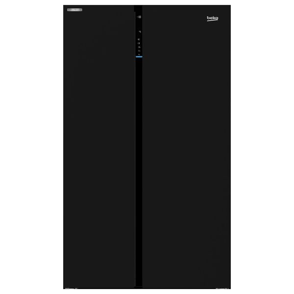 Beko GN164020GB - 20 ft - Side By Side Refrigerator - Black 