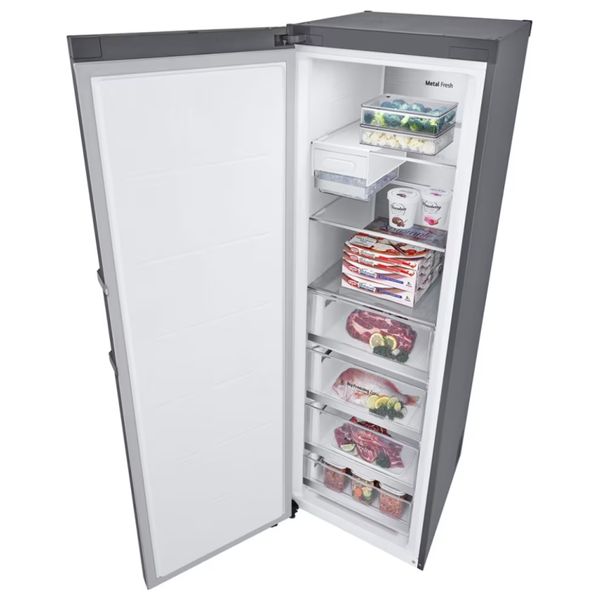 LG GC-B514ELFM - 12ft - Upright Freezer - Silver